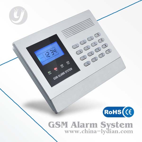 Sistema di allarme domestico metallico di sicurezza di GSM con l'allarme del rivelatore SOS del dispositivo di registrazione
