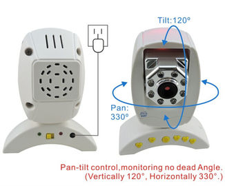 Conversazione del citofono di IR di sorveglianza di Digital del monitor senza fili domestico del bambino video, distanza di 300m
