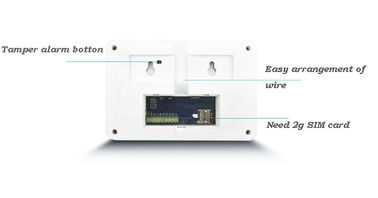 Sistema di allarme senza fili di sicurezza di GSM della tastiera intelligente di tocco con l'allarme APP del compressore