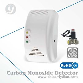 Allarme del suono/istantaneo dell'allarme del rivelatore di gas a semiconduttore del CE con la valvola di intercettazione, fan